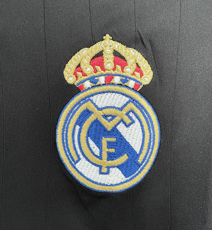 2006-2007  Retro  Real Madrid  3RD Black  long sleeves   jersey