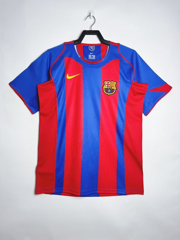 2004-2005 Retro  Barcelona  Home  jersey