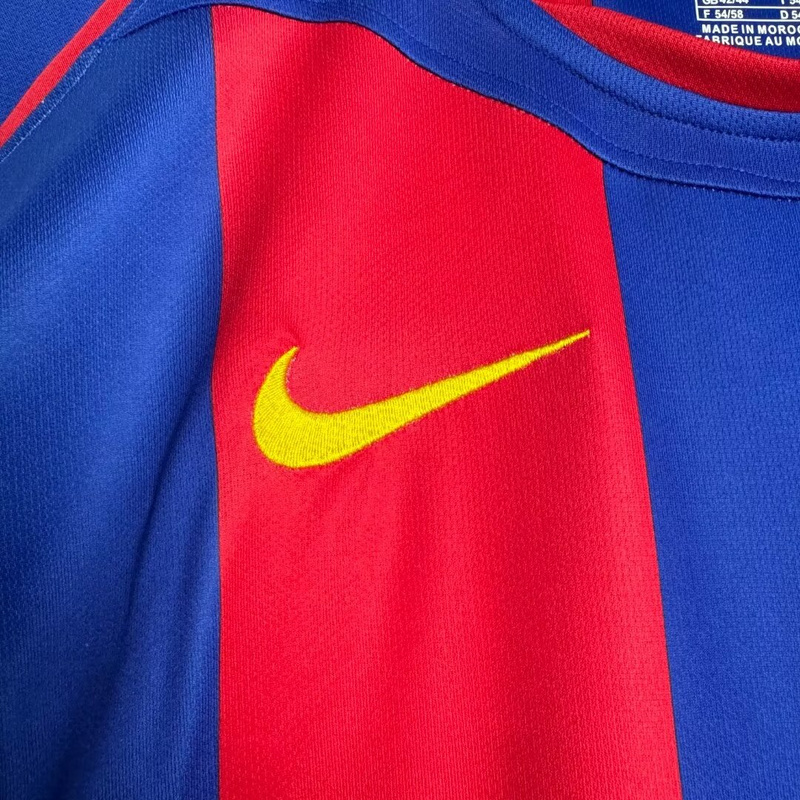 2004-2005 Retro  Barcelona  Home  jersey