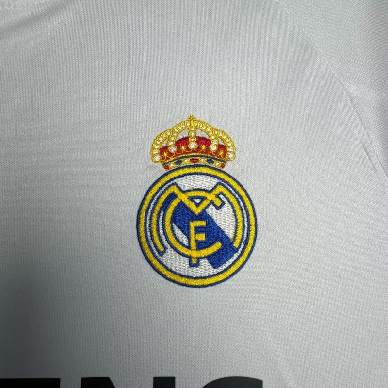 2003-2004 Retro  Real Madrid  Home  jersey