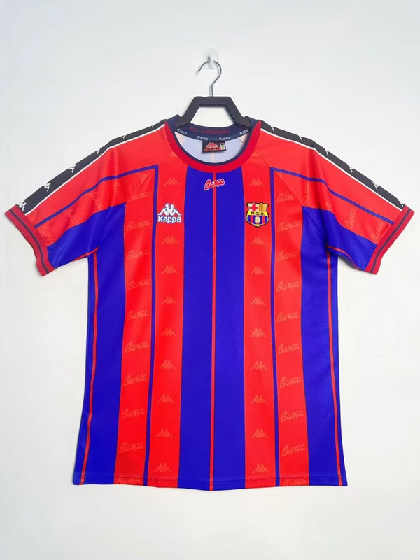 1997-1998 Retro  Barcelona  Home  jersey
