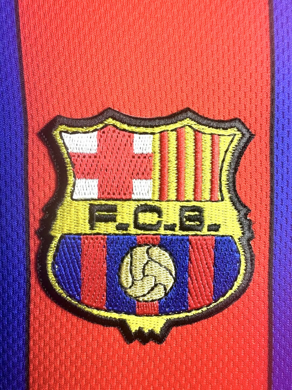 1997-1998 Retro  Barcelona  Home  jersey