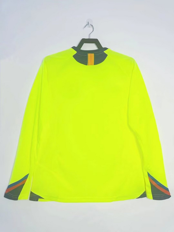 2005-2006 Retro  Barcelona   Away  long sleeves   jersey