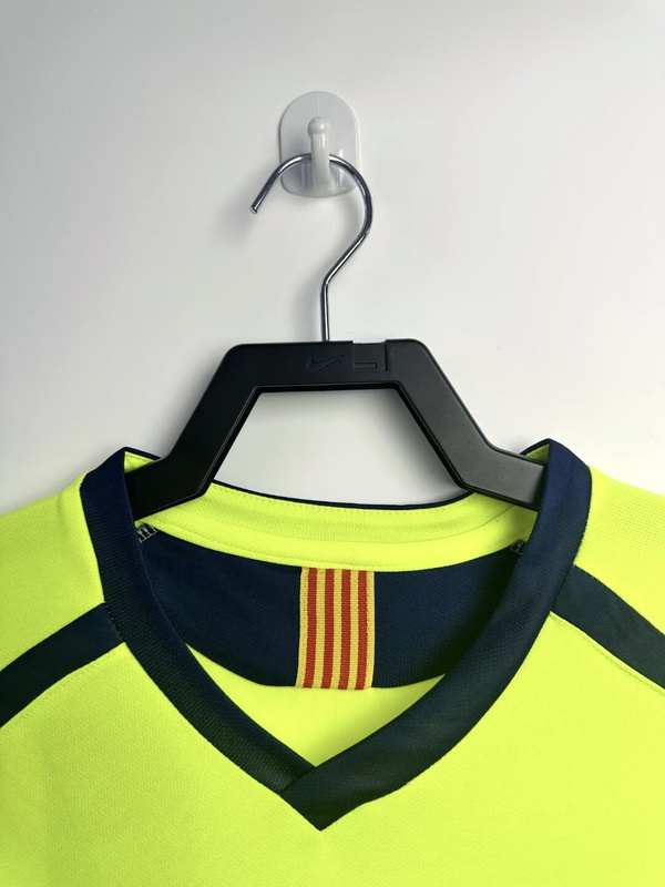 2005-2006 Retro  Barcelona   Away  long sleeves   jersey