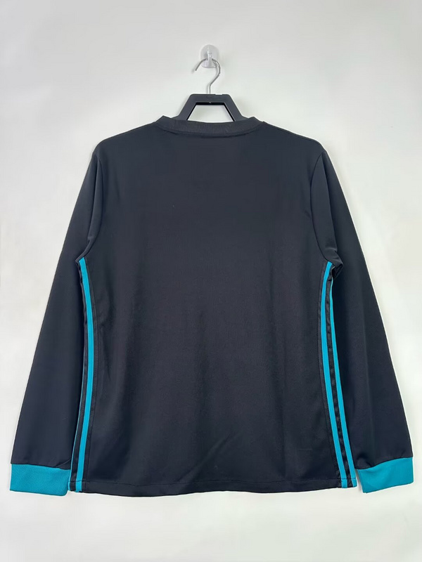 2017-2018  Retro  Real Madrid  Away long sleeves   jersey