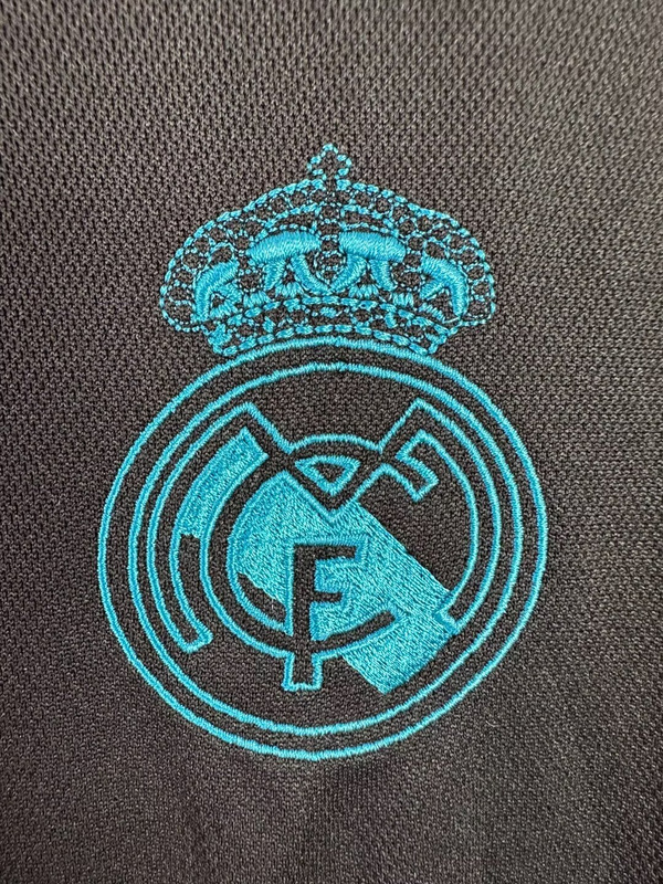 2017-2018  Retro  Real Madrid  Away long sleeves   jersey