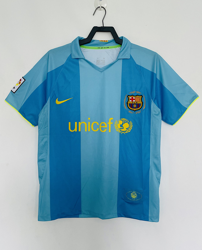 2007-2008 Retro  Barcelona  Away  jersey
