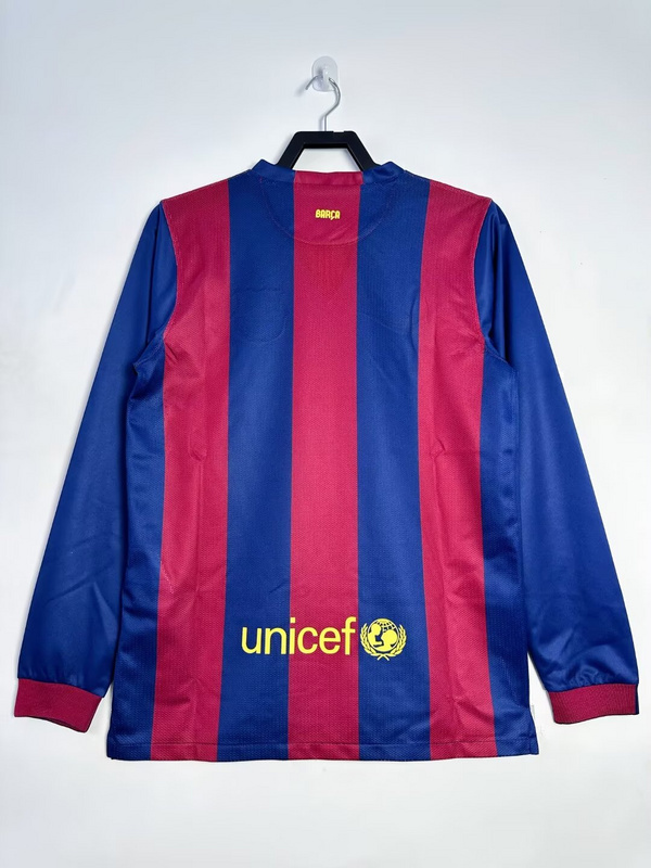 2014-2015 Retro  Barcelona   Home  long sleeves   jersey