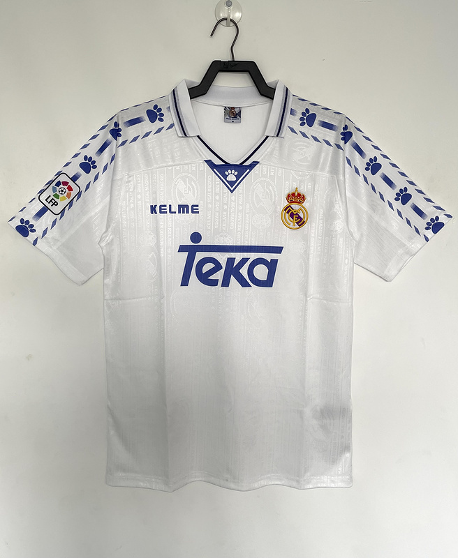 1996-1997 Retro  Real Madrid  Home  jersey