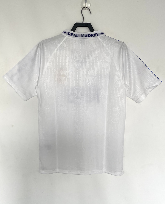 1996-1997 Retro  Real Madrid  Home  jersey