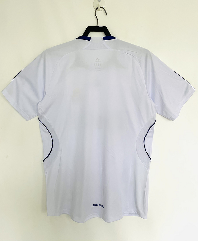 2007-2008 Retro  Real Madrid  Home   jersey