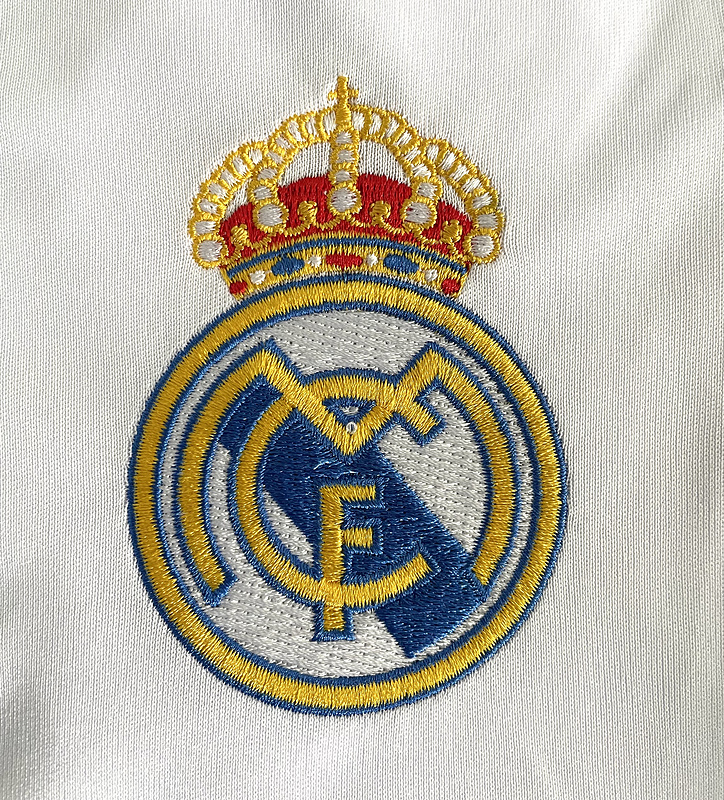 2007-2008 Retro  Real Madrid  Home   jersey