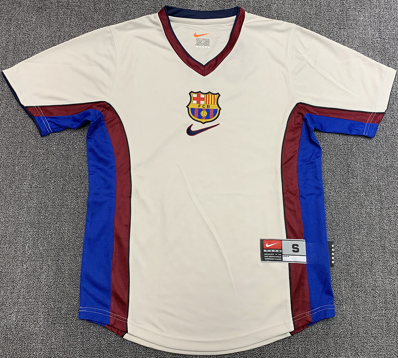 1998-1999 Retro  Barcelona  Away  jersey