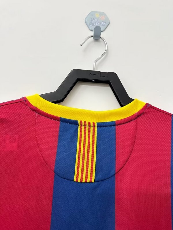 2010-2011 Retro  Barcelona   Home  long sleeves   jersey