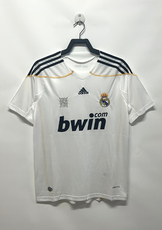 2009-2010 Retro  Real Madrid  Home   jersey