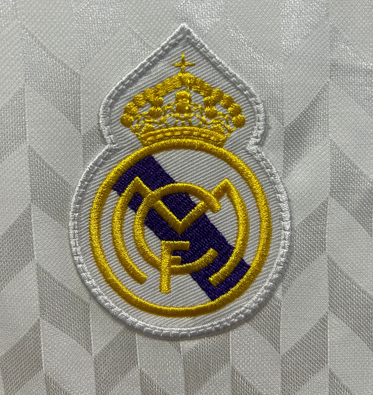 1986-1987  Retro  Real Madrid  Home  jersey