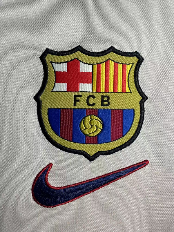 1998-1999 Retro  Barcelona   Away  long sleeves   jersey