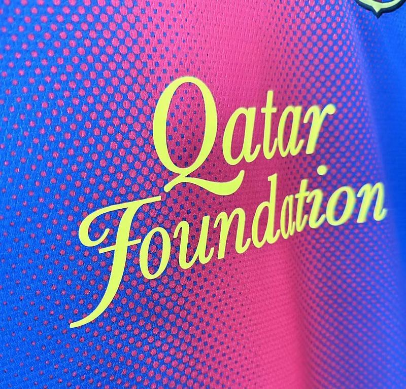 2012-2013 Retro  Barcelona   Home  long sleeves   jersey