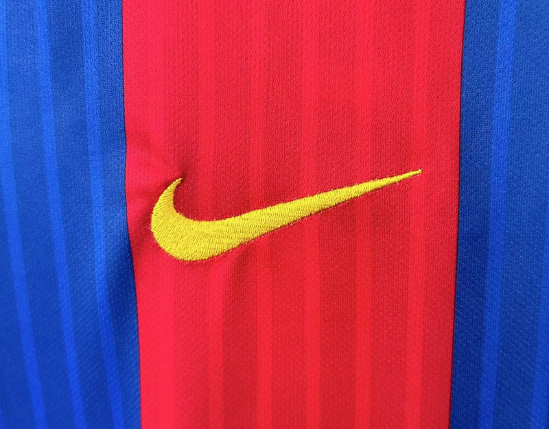 2016-2017 Retro  Barcelona   Home  long sleeves   jersey