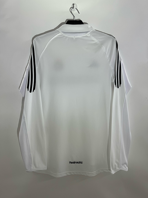 2005-2006  Retro  Real Madrid  Home  long sleeves   jersey