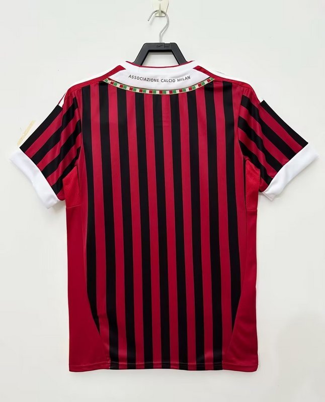 2011-2012  Retro  AC Milan Home   jersey