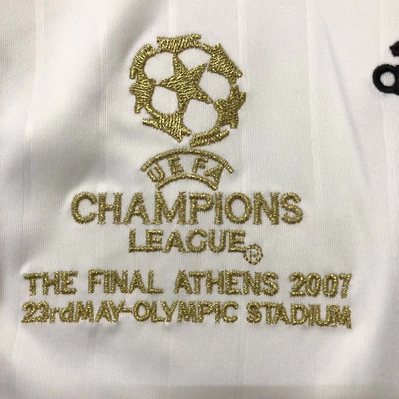 2006-2007  Retro  AC Milan Away  jersey UEFA Champions League version