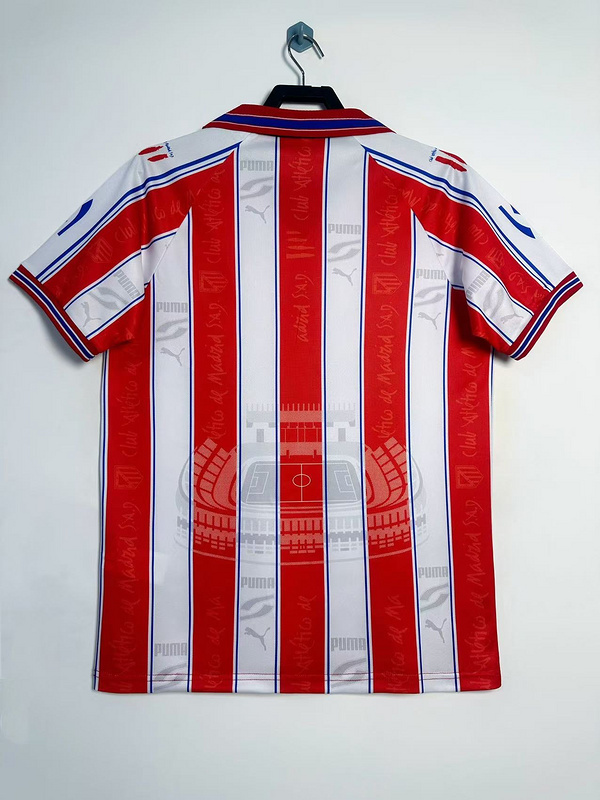1996-1997  Retro  Atletico Madrid Home  jersey