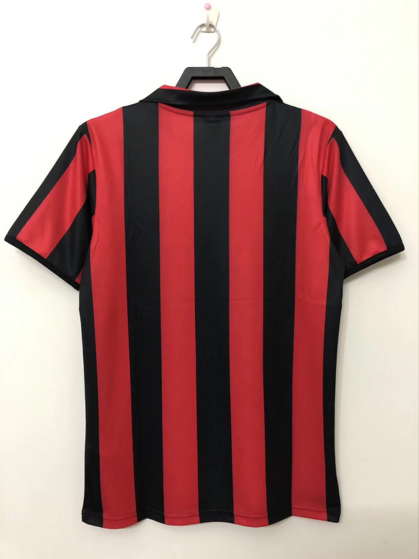 1988-1989  Retro  AC Milan Home   jersey