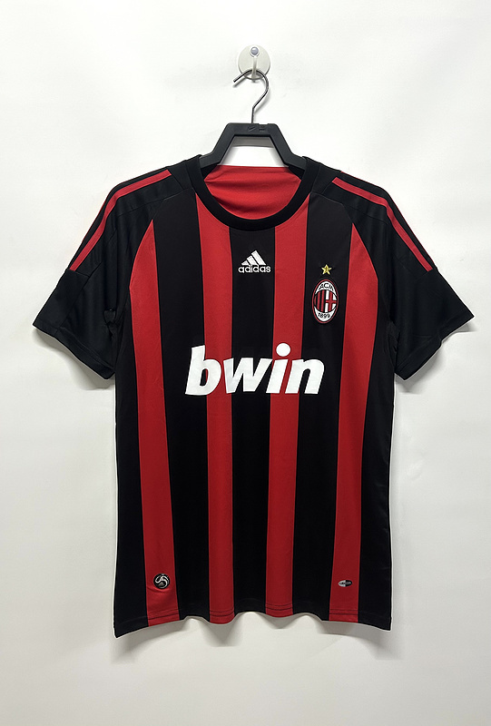2008-2009  Retro  AC Milan Home  jersey