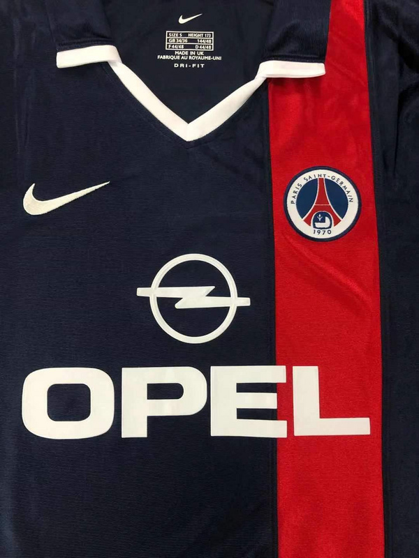 2001  Retro Paris FC/  PSG   Home   jersey