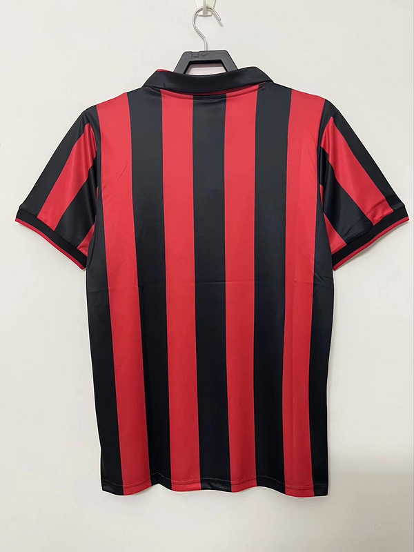 1990-1991  Retro  AC Milan Home   jersey