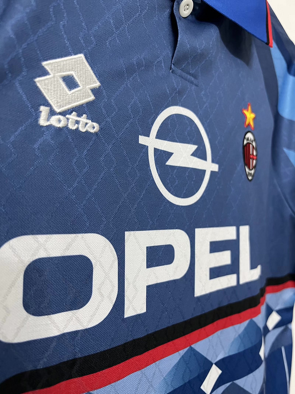 1995-1996  Retro  AC Milan Away   jersey