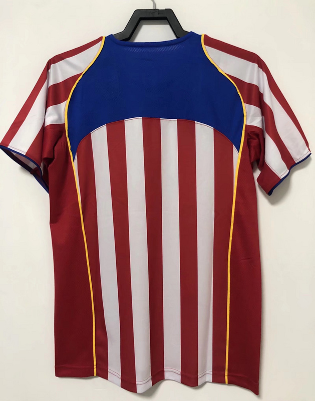 2004-2005  Retro  Atletico Madrid Home  jersey