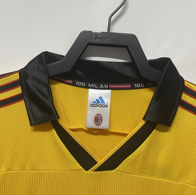 1999-2000  Retro  AC Milan Away  jersey