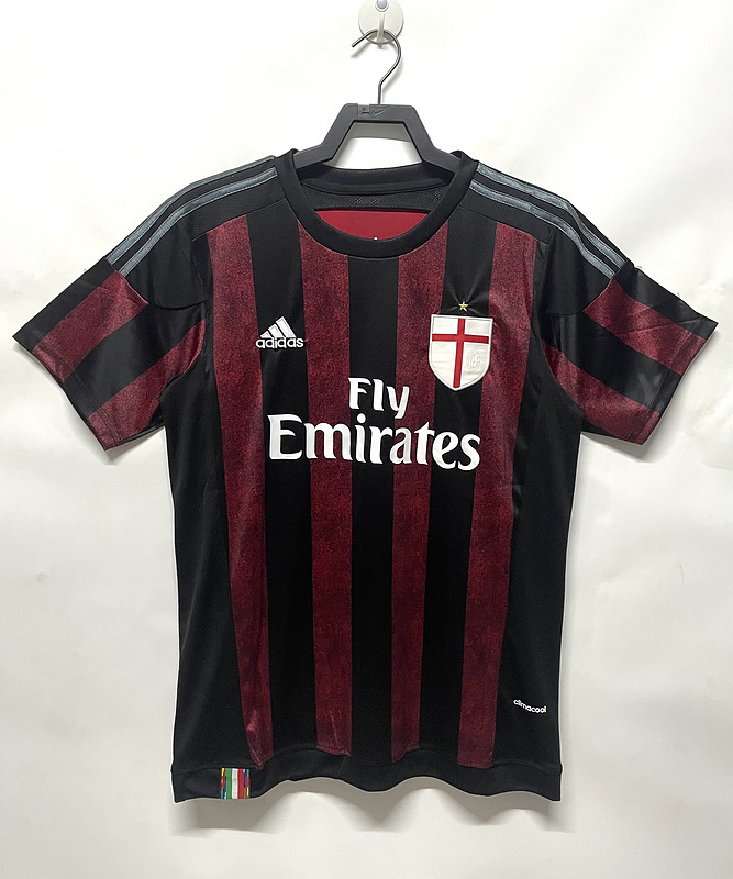 2015-2016 Retro  AC Milan Home  jersey