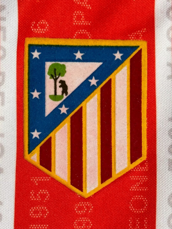 1995-1996  Retro  Atletico Madrid Home  jersey