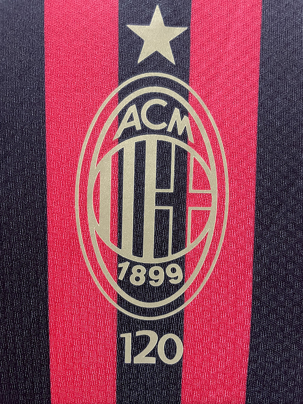 1989-2019  Retro  AC Milan Home   jersey 120th Anniversary Edition