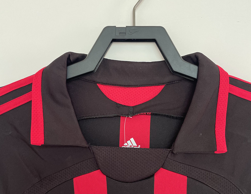 2006-2007  Retro  AC Milan   Home long sleeves  jersey