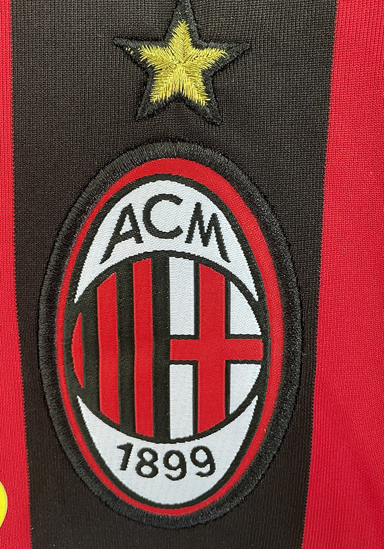 2006-2007  Retro  AC Milan   Home long sleeves  jersey