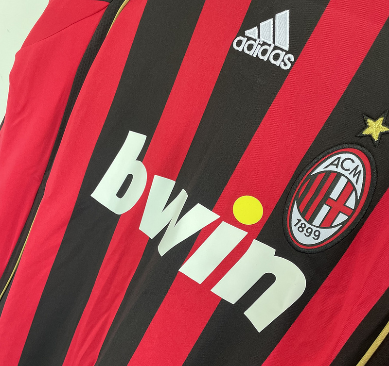 2006-2007  Retro  AC Milan   Home long sleeves  jersey