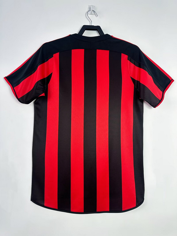 2003-2004  Retro  AC Milan Home   jersey