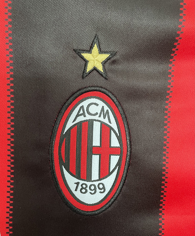 2010-2011  Retro  AC Milan Home  jersey