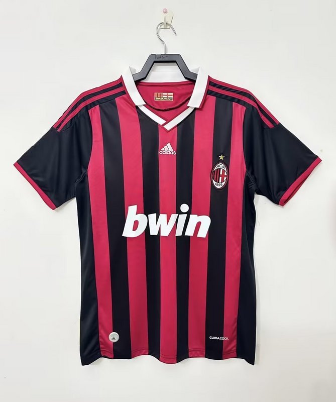 2009-2010  Retro  AC Milan Home  jersey