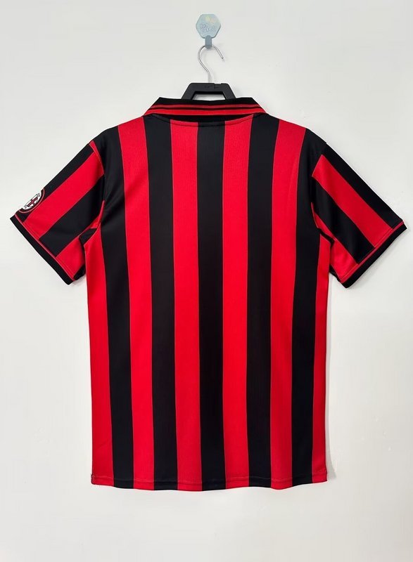 1996-1997  Retro  AC Milan Home   jersey