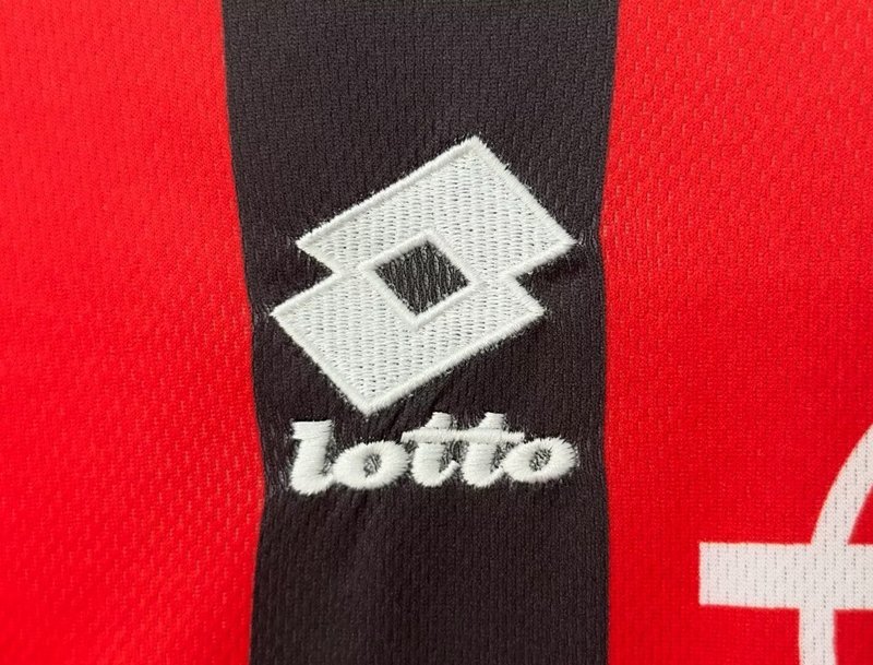 1996-1997  Retro  AC Milan Home   jersey