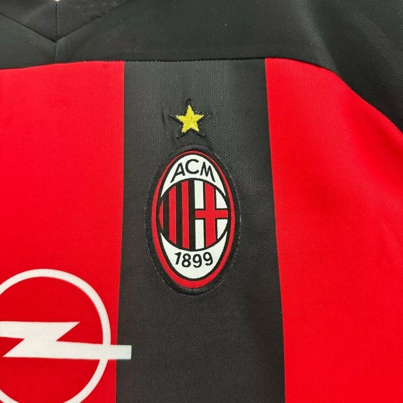 2000-2002  Retro  AC Milan Home   jersey