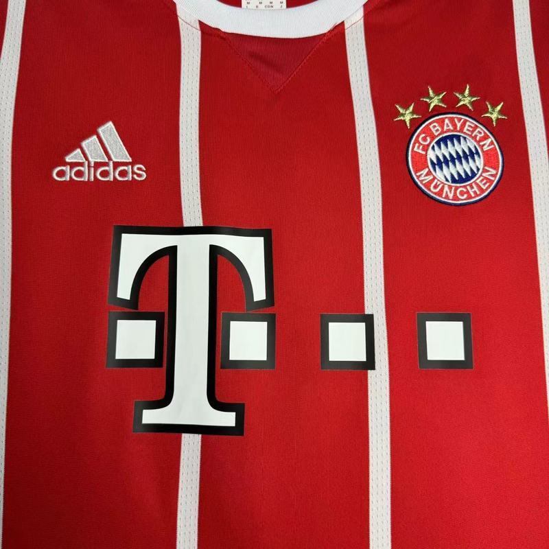 2017-2018  Retro Bayern Munich   Home  jersey