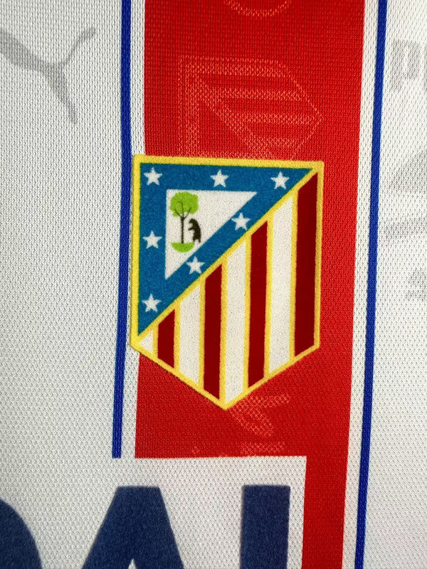 1996-1997  Retro  Atletico Madrid Home  jersey