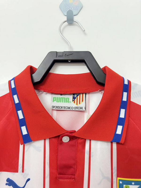 1994-1995  Retro  Atletico Madrid Home  jersey