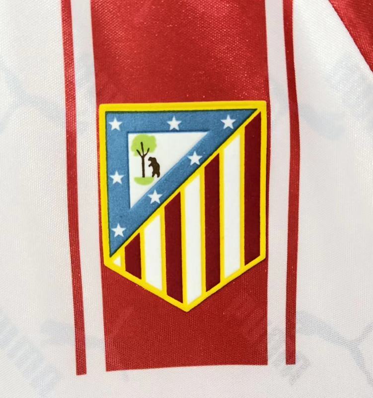 1994-1995  Retro  Atletico Madrid Home  jersey